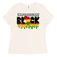 Bone unapologetically black Ladies Tee - CowGirlArtShop