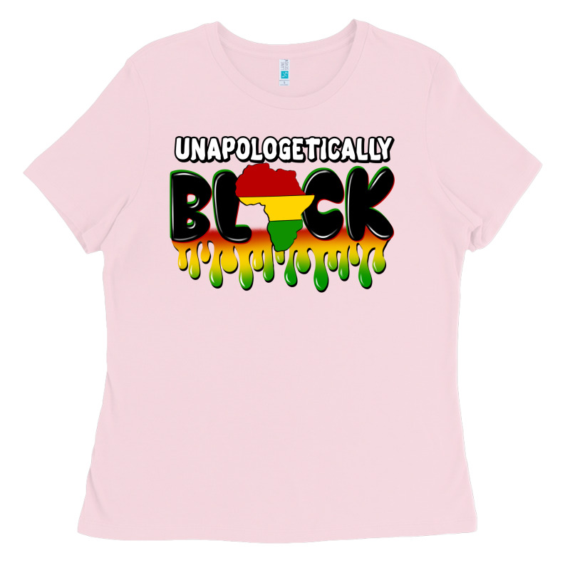 Unapologetically Black Ladies Tee by CowGirlArtShop | Teevron