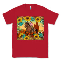 Red cowgirl Classic Tee - Artiststas
