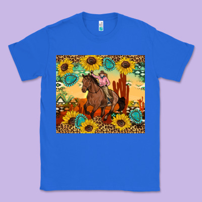 Cowgirl Classic Tee Designed By Artiststas