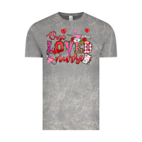Cloud Rock one loved nurse valentine's day Vintage Tee - OliviaCreatesArt