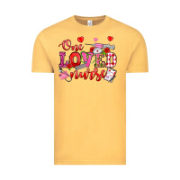 Vintage Mustard one loved nurse valentine's day Vintage Tee - OliviaCreatesArt