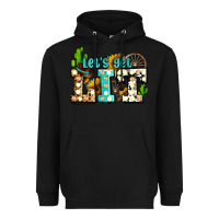 Black western lets get lit ado Heavyweight Hoodie - AdoDesignShop