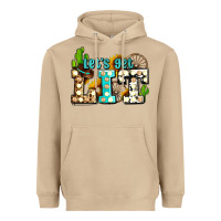 Mushroom western lets get lit ado Heavyweight Hoodie - AdoDesignShop