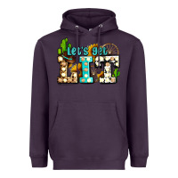 Plum western lets get lit ado Heavyweight Hoodie - AdoDesignShop