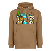 Toasted Coconut western lets get lit ado Heavyweight Hoodie - AdoDesignShop
