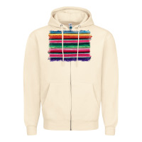 Sandshell serape Zipper Hoodie - BarkalooDesign
