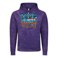 Cloud Purple Boom boom baby Vintage Hoodie - FaDigitalArtStudio