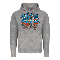 Cloud Rock Boom boom baby Vintage Hoodie - FaDigitalArtStudio