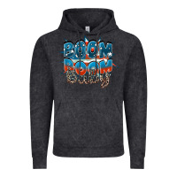 Vintage Black Boom boom baby Vintage Hoodie - FaDigitalArtStudio