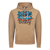 Vintage Coffee Boom boom baby Vintage Hoodie - FaDigitalArtStudio