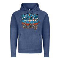 Vintage Denim Boom boom baby Vintage Hoodie - FaDigitalArtStudio