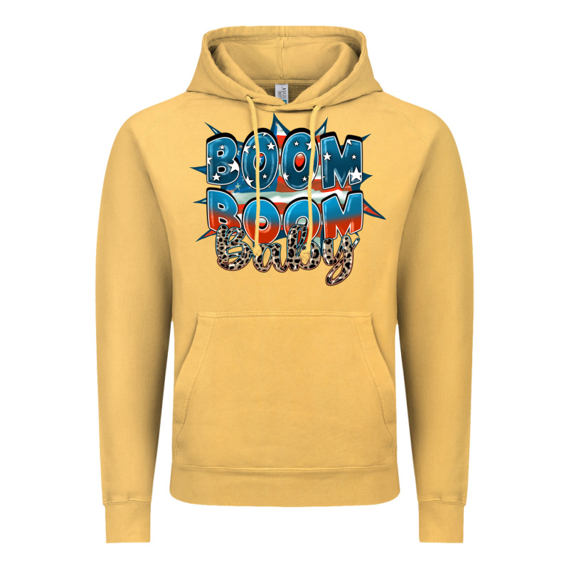 Boom Boom Baby Vintage Hoodie by FaDigitalArtStudio | Teevron