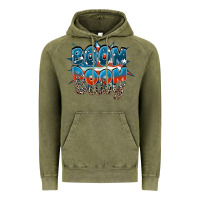 Vintage Olive Boom boom baby Vintage Hoodie - FaDigitalArtStudio