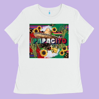 Papacito Cinco De Mayo Ladies Tee Designed By Cowgirlartshop