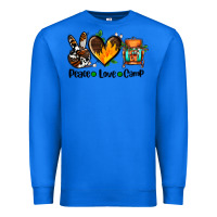 True Royal peace love camp ado Premium Sweatshirt - AdoDesignShop