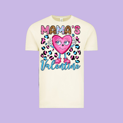Mama's Valentine Olivia Vintage Tee Designed By Oliviacreatesart