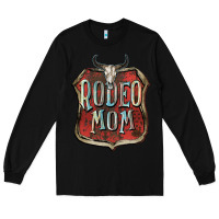 Black Rodeo mom Mother's Day Long Sleeve Tee - FaDigitalArtStudio