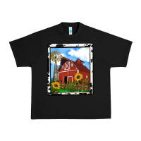 Black rustic western barn olivia Urban Heavy Tee - OliviaCreatesArt