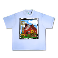 Grape Ice rustic western barn olivia Urban Heavy Tee - OliviaCreatesArt