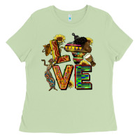 Matcha love juneteenth africa Ladies Tee - CowGirlArtShop
