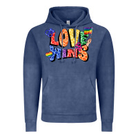 Vintage Denim Love wins Vintage Hoodie - FaDigitalArtStudio