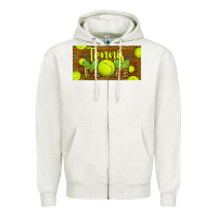 Oatmeal Heather tennis mom license plate Zipper Hoodie - BarkalooDesign