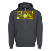 Smoke tennis mom license plate Zipper Hoodie - BarkalooDesign