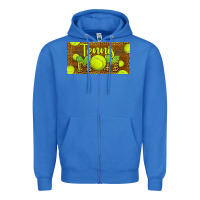 True Royal tennis mom license plate Zipper Hoodie - BarkalooDesign