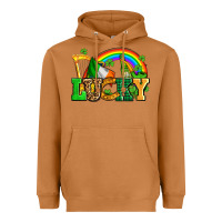 Meerkat lucky with st patricks elements Heavyweight Hoodie - AdoDesignShop
