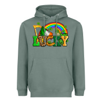 Sage lucky with st patricks elements Heavyweight Hoodie - AdoDesignShop