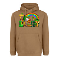 Toasted Coconut lucky with st patricks elements Heavyweight Hoodie - AdoDesignShop