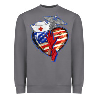 Storm patriotic nurse love Heavyweight Sweatshirt - BarkalooDesign