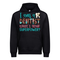 Black i am a dentist what's your superpower Urban Hoodie - JahusDesignShop