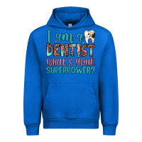 Cobalt i am a dentist what's your superpower Urban Hoodie - JahusDesignShop