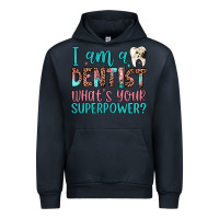 Navy i am a dentist what's your superpower Urban Hoodie - JahusDesignShop