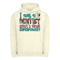 Pigment Pistachio i am a dentist what's your superpower Urban Hoodie - JahusDesignShop
