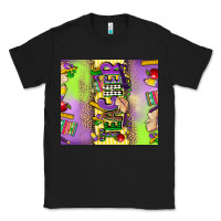 Black teacher mardi gras Classic Tee - CowGirlArtShop