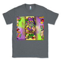 Charcoal Heather teacher mardi gras Classic Tee - CowGirlArtShop