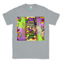 Heather Grey teacher mardi gras Classic Tee - CowGirlArtShop