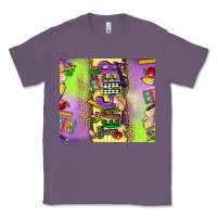 Lavender teacher mardi gras Classic Tee - CowGirlArtShop