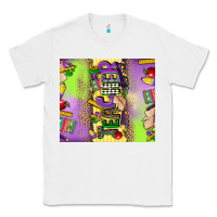 White teacher mardi gras Classic Tee - CowGirlArtShop