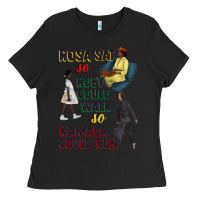 Black rosa sat so ruby could walk so kamala could run juneteenth Ladies Tee - CowGirlArtShop