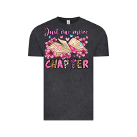 Vintage Black just one more chapter valentine's day olivia Vintage Tee - OliviaCreatesArt