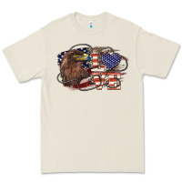 Bone Love America Eagle 4th of july Premium Tee - HowdyJamesFarm