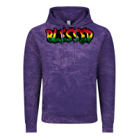 Cloud Purple Juneteenth blessed Vintage Hoodie - FaDigitalArtStudio