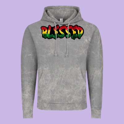 Juneteenth Blessed Vintage Hoodie Designed By Fadigitalartstudio