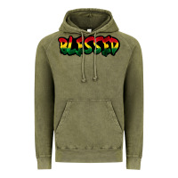 Vintage Olive Juneteenth blessed Vintage Hoodie - FaDigitalArtStudio