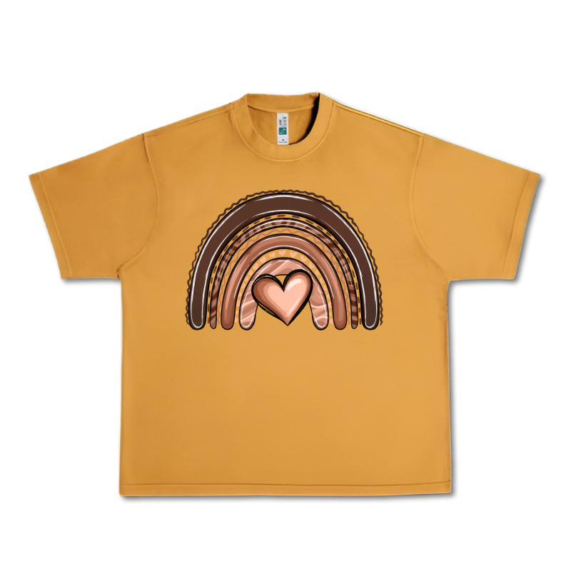 Melanin Rainbow Urban Heavy Tee by OliviaCreatesArt | Teevron