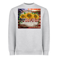 Heather Grey patriotic mawmaw tumbler Heavyweight Sweatshirt - BarkalooDesign